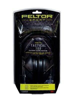 Peltor Tactical 100 Earmuff 22db